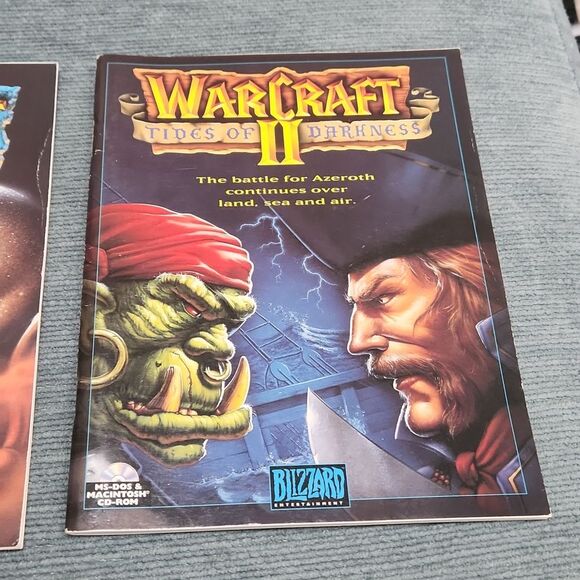 Warcraft Lot of 2 Books Orcs & Humans and Tides of Darkness - Picture 3 of 7